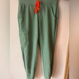 FIGS Jade High-Waisted Jogger Pants (S)